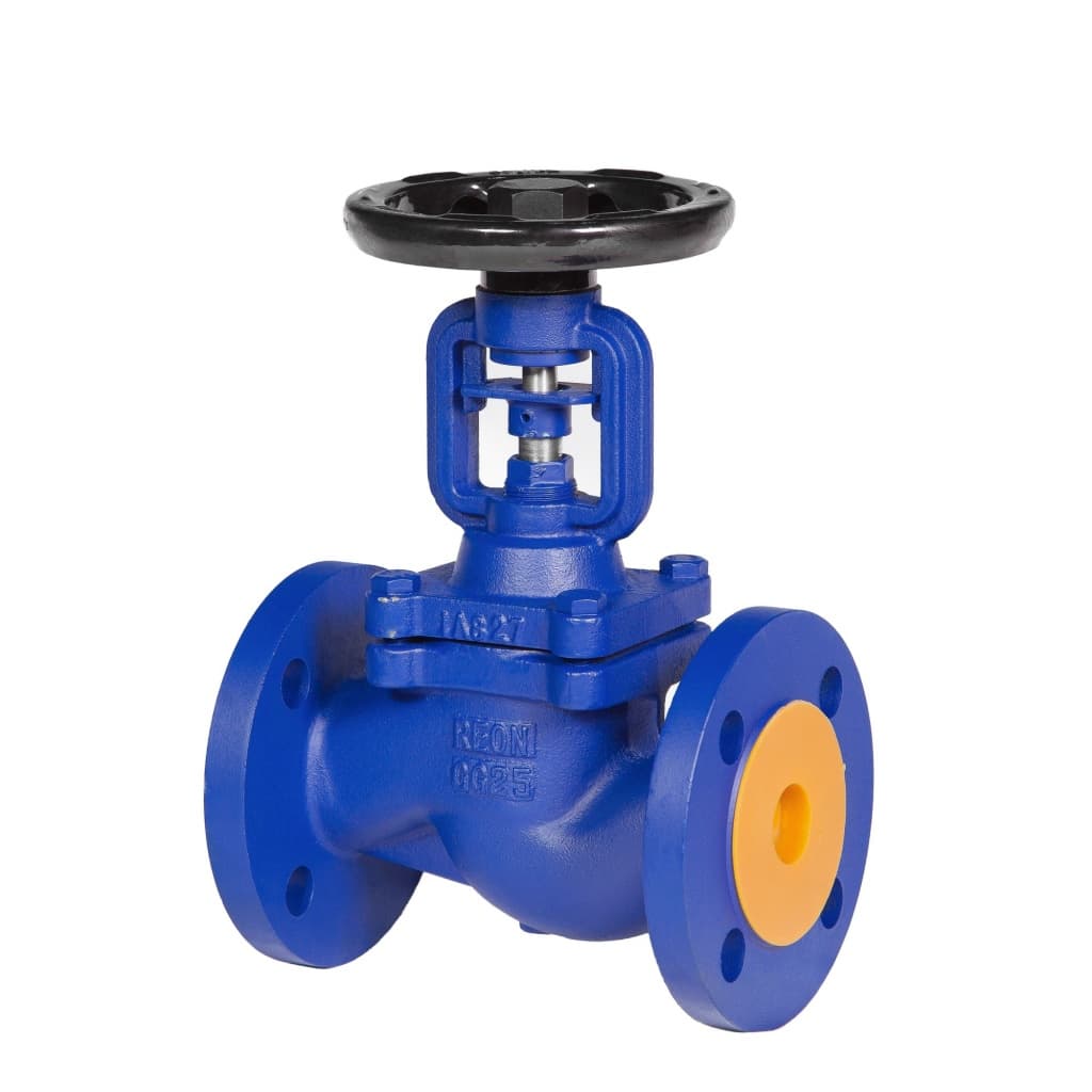 Вентиль запорный фланцевый с сильфонным уплотнением REON тип RSV17 DN 300 PN16